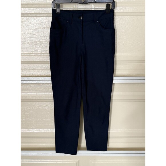 Lululemon City Sleek 5 Pocket 7/8 Pant True Navy Warpstreme Women’s size 4 - Picture 3 of 10